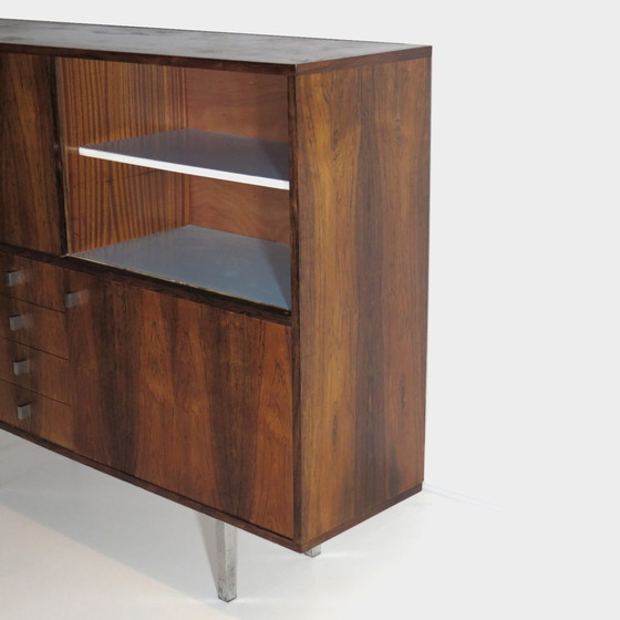 Image 1 of Palissander highboard dressoir, Alfred Hendrickx – Belform