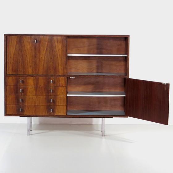 Image 1 of Palissander highboard dressoir, Alfred Hendrickx – Belform