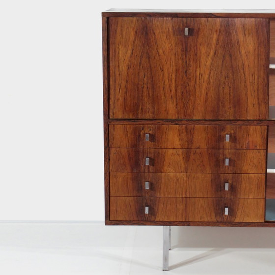 Image 1 of Palissander highboard dressoir, Alfred Hendrickx – Belform