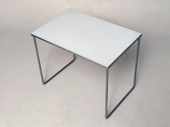 Image 1 of bijzettafeltjes vintage nestign tables Brabantia