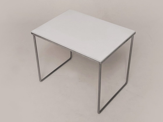 Image 1 of bijzettafeltjes vintage nestign tables Brabantia