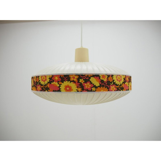 Image 1 of Vintage plastic kroonluchter van Ufo, Tsjecho-Slowakije 1960