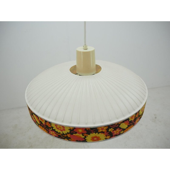 Image 1 of Vintage plastic kroonluchter van Ufo, Tsjecho-Slowakije 1960