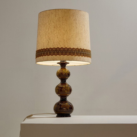 Image 1 of Vintage keramieken tafellamp voor Kaiser Leuchten, Duitsland