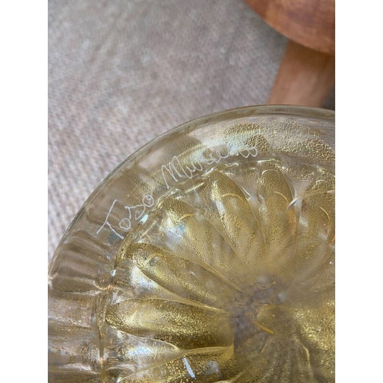 Image 1 of Paar oude Murano glazen vazen van Toso, 1980