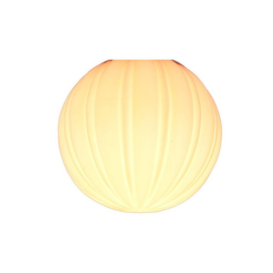 Image 1 of Vintage art deco hanglamp met kristallen prisma's, 1930