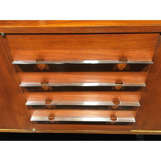 Image 1 of Vintage palissander dressoir model "Sylvie" van René Jean Caillette voor Georges Charron