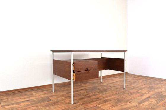 Image 1 of Mid Century Deens teak bureau