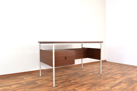 Image 1 of Mid Century Deens teak bureau