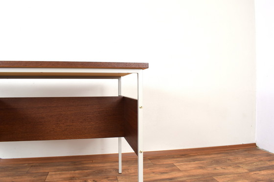 Image 1 of Mid Century Deens teak bureau