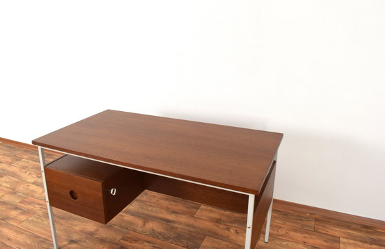 Image 1 of Mid Century Deens teak bureau