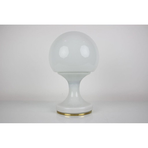 Vintage glazen lamp van Osvětlovací sklo Valašské Meziříčí, Tsjecho-Slowakije 1970