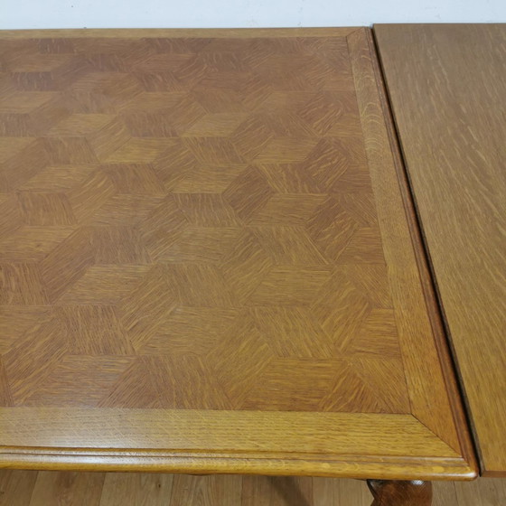 Image 1 of Vintage Queen Ann Eettafel Eetkamertafel Uitschuifbaar