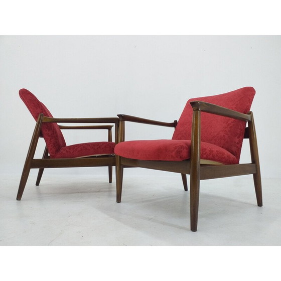 Image 1 of Paar vintage fauteuils van Edmund Homa, 1960