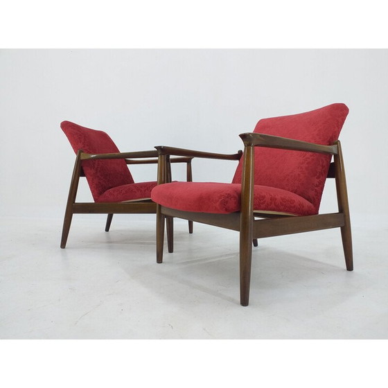 Image 1 of Paar vintage fauteuils van Edmund Homa, 1960