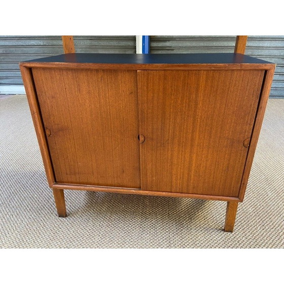 Image 1 of Vintage plank van teakhout en melamine van Poul Cadovius, 1968