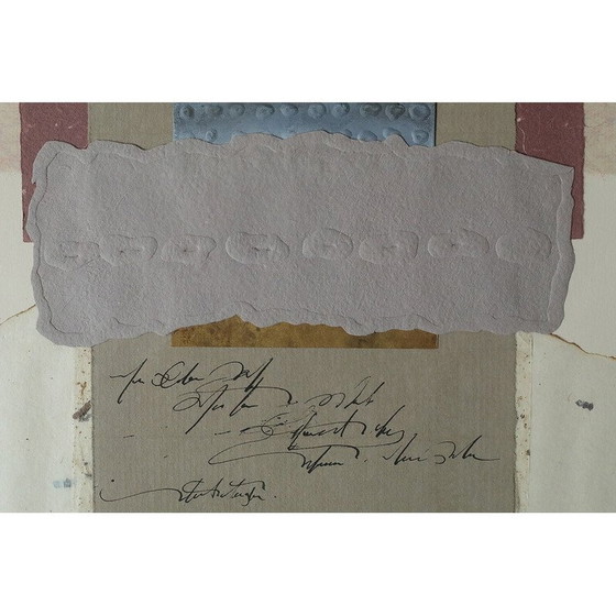 Image 1 of Vintage kleurenlitho op fabriano papier