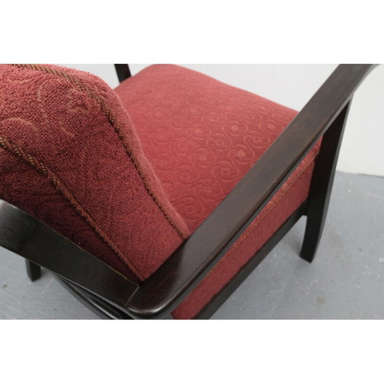 Image 1 of Vintage fauteuil in lichtrood
