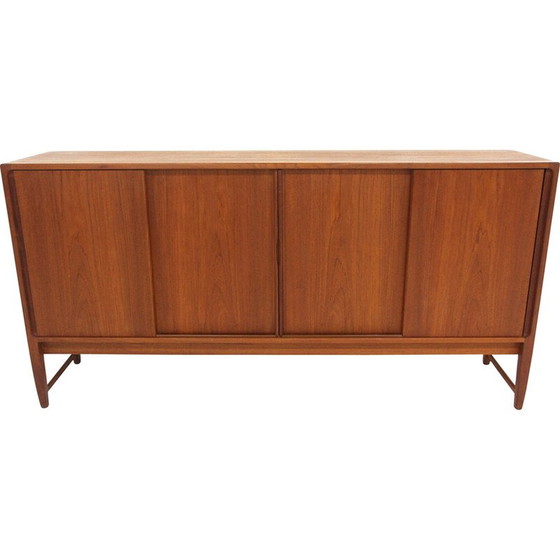 Image 1 of Vintage dressoir van teak en beuken, Zweden 1960