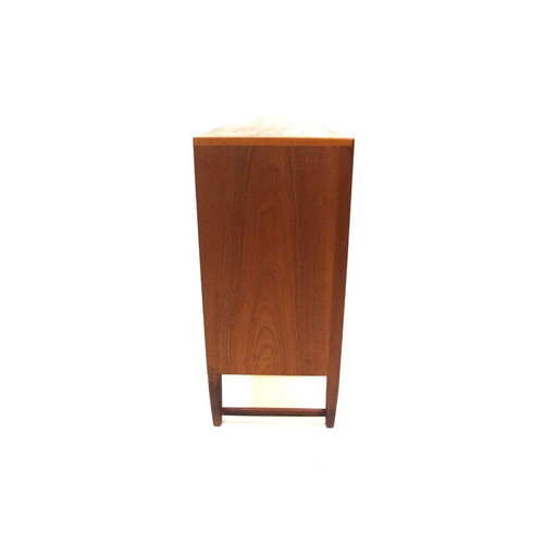 Vintage dressoir van teak en beuken, Zweden 1960