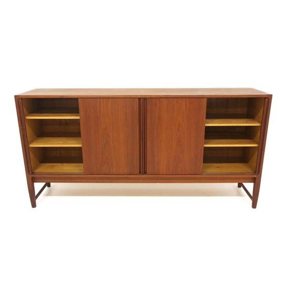 Image 1 of Vintage dressoir van teak en beuken, Zweden 1960