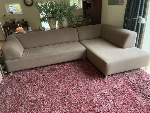 Leolux Faya Lobi, 3 Zits + Chaise Longue