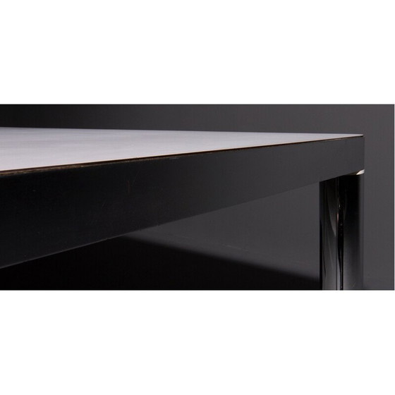 Image 1 of Vintage Salvarani eettafel met verchroomd stalen frame 1980