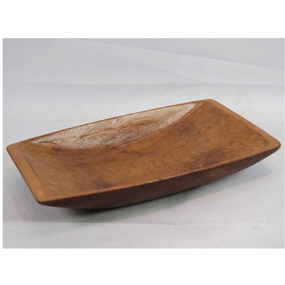 Image 1 of Vintage trog in massief natuurlijk hout, Denemarken 1840