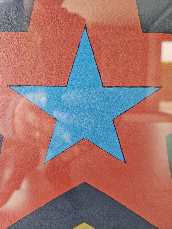 Image 1 of Sol Lewitt Litho Five Pointed Star