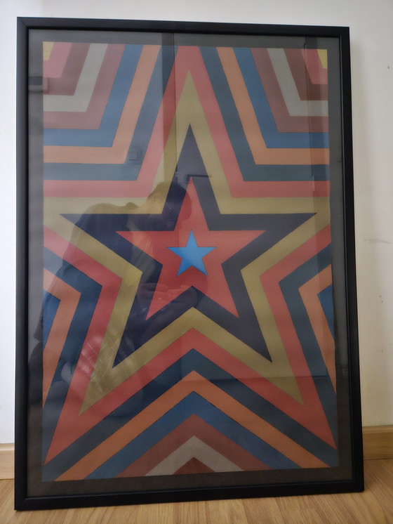 Image 1 of Sol Lewitt Litho Five Pointed Star