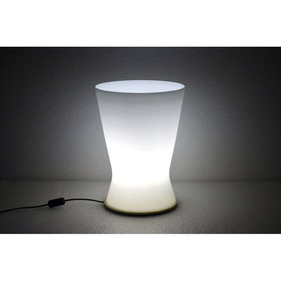 Image 1 of Vintage Murano glazen tafellamp voor Selenova, 1970