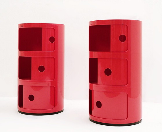 Image 1 of 2x Kartell cilinders door Anna Castelli Fieri