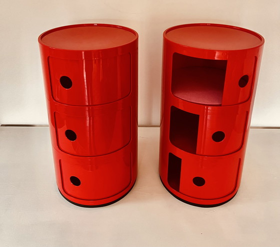 Image 1 of 2x Kartell cilinders door Anna Castelli Fieri