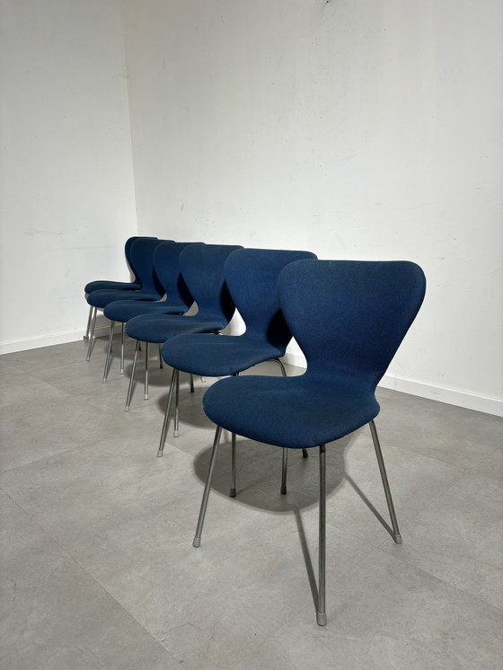 Image 1 of Set van 6 stoelen Egon Eiermann voor Wilde & Spieth