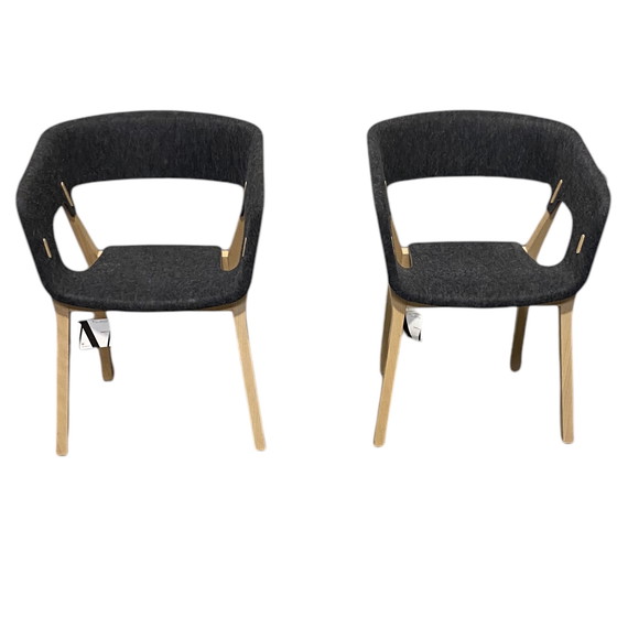 Image 1 of 2x Kusch&Co Njord stoelen