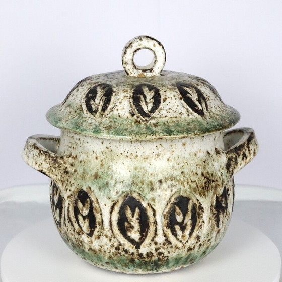 Image 1 of Vintage keramische pot van Thiry Vallauris, 1950-1960