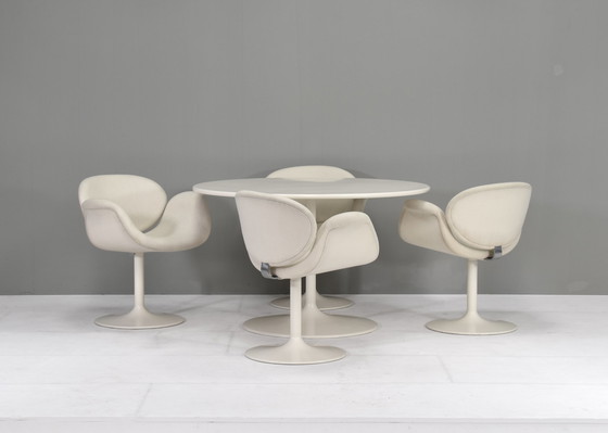 Image 1 of Zeldzame complete Tulip Dining Set van Pierre Paulin voor Artifort – Nederland, 1965