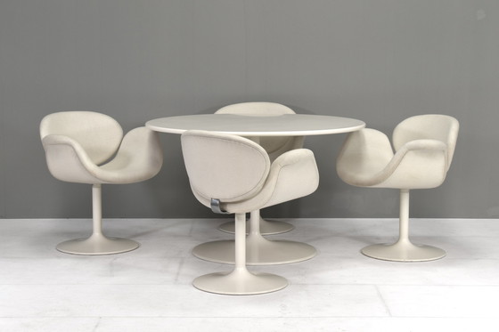 Image 1 of Zeldzame complete Tulip Dining Set van Pierre Paulin voor Artifort – Nederland, 1965