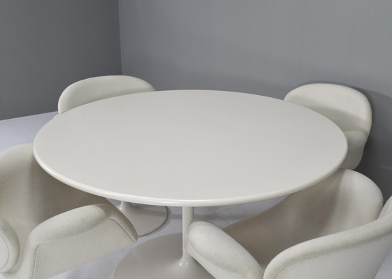 Image 1 of Zeldzame complete Tulip Dining Set van Pierre Paulin voor Artifort – Nederland, 1965