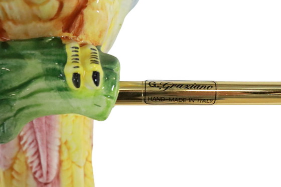 Image 1 of Vintage keramieken papagaai