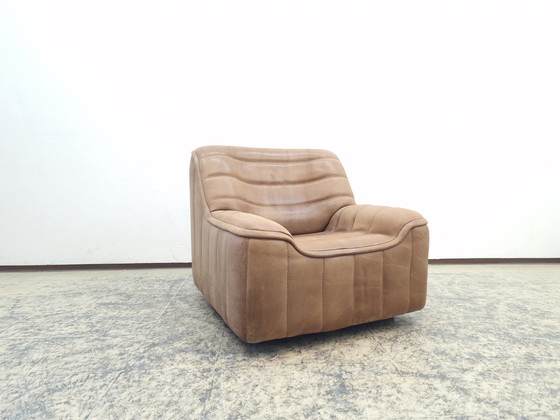 Image 1 of De Sede ds 84 fauteuil Design fauteuil Leren fauteuil Stoel Nekleer Buffelleer