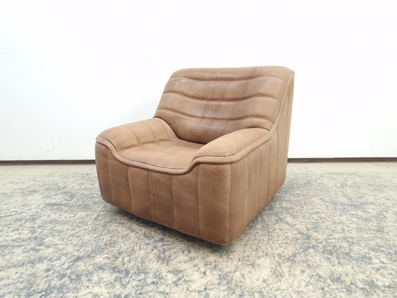 Image 1 of De Sede ds 84 fauteuil Design fauteuil Leren fauteuil Stoel Nekleer Buffelleer