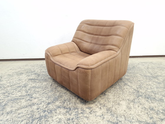 Image 1 of De Sede ds 84 fauteuil Design fauteuil Leren fauteuil Stoel Nekleer Buffelleer