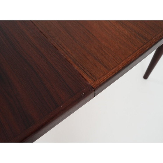 Image 1 of Vintage ovale tafel met palissanderfineer, jaren 1970