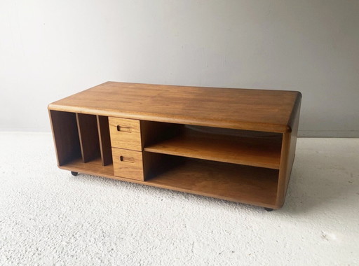 1960'S Mid Century Modern Tv Meubel / Mediastatief / Salontafel Door Meredrew