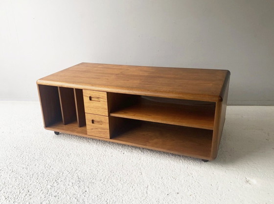 Image 1 of 1960'S Mid Century Modern Tv Meubel / Mediastatief / Salontafel Door Meredrew