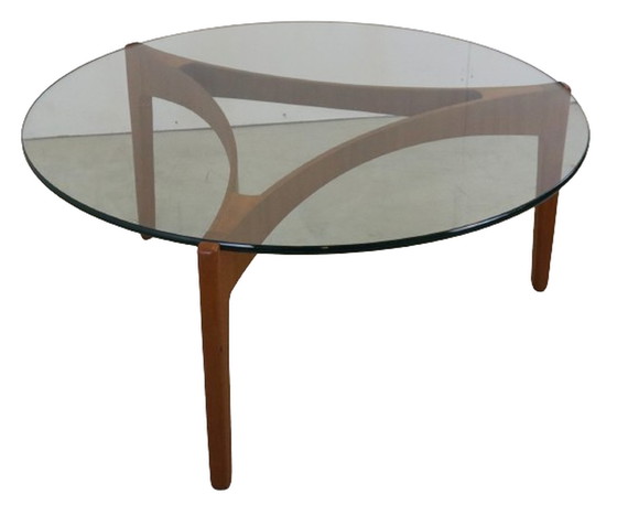 Image 1 of Sven Ellekaer voor Christian Linneberg salontafel vintage