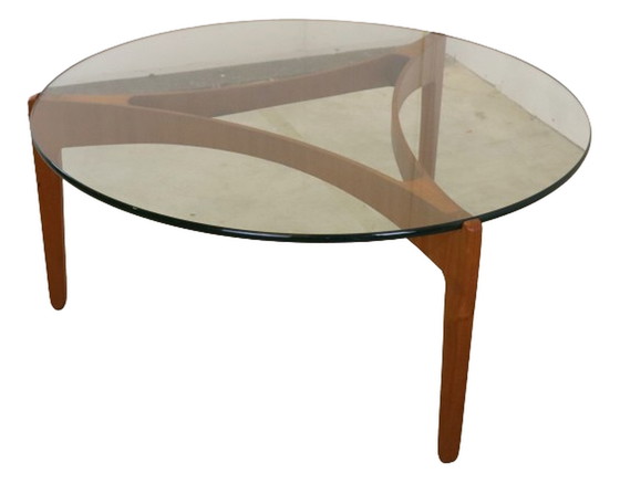 Image 1 of Sven Ellekaer voor Christian Linneberg salontafel vintage