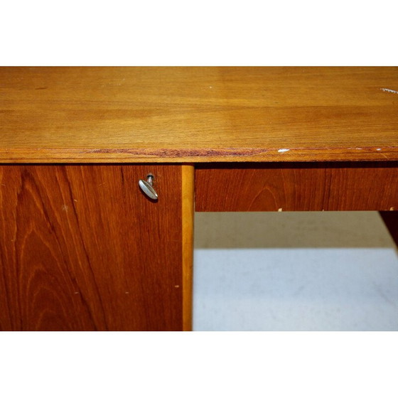 Image 1 of Vintage teakhouten bureau, Zweden 1950