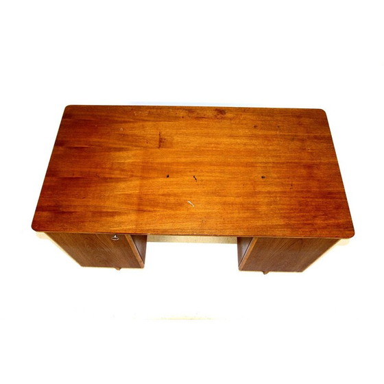 Image 1 of Vintage teakhouten bureau, Zweden 1950